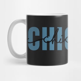 Chicago - Blue Mug